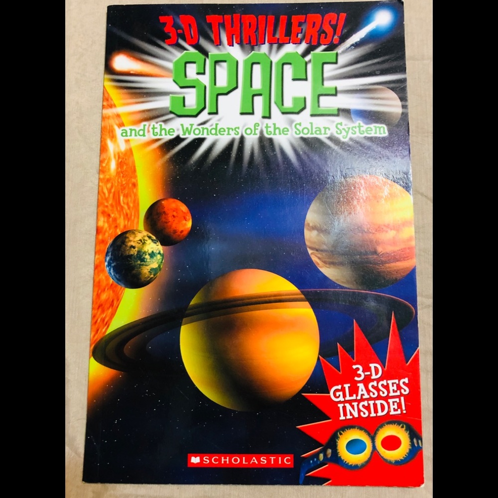 Space Book - 3D with glasses